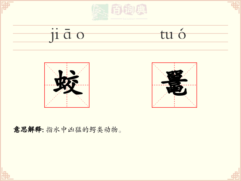 蛟鼍
