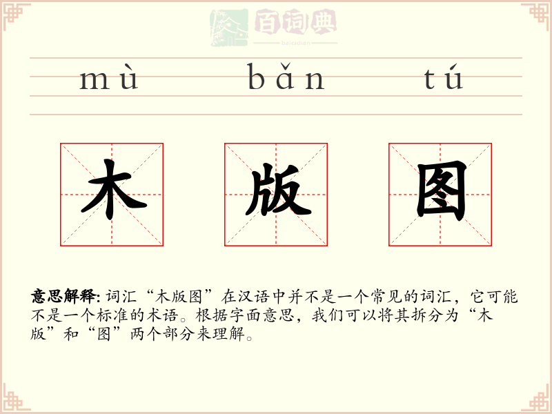 木版图