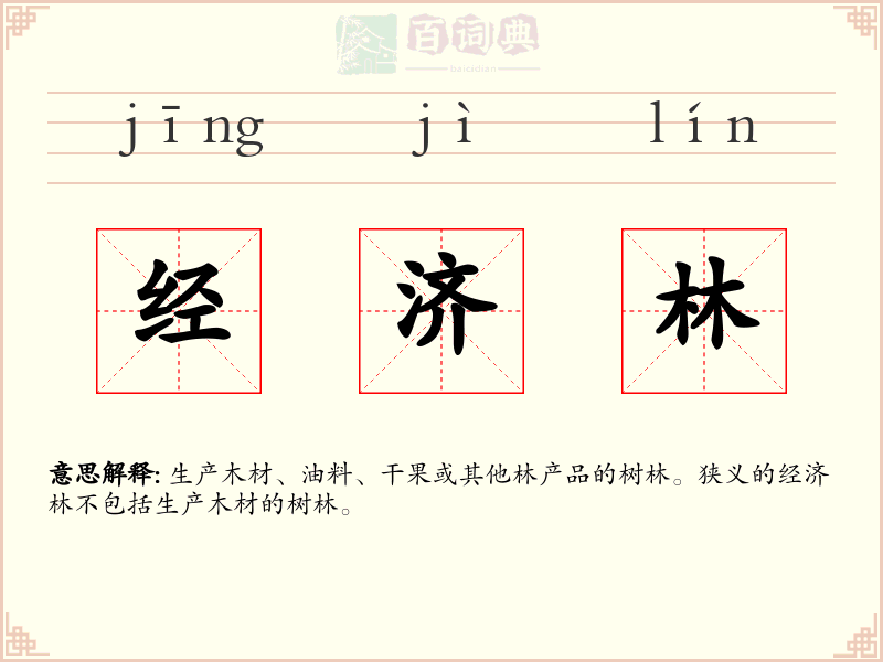 经济林