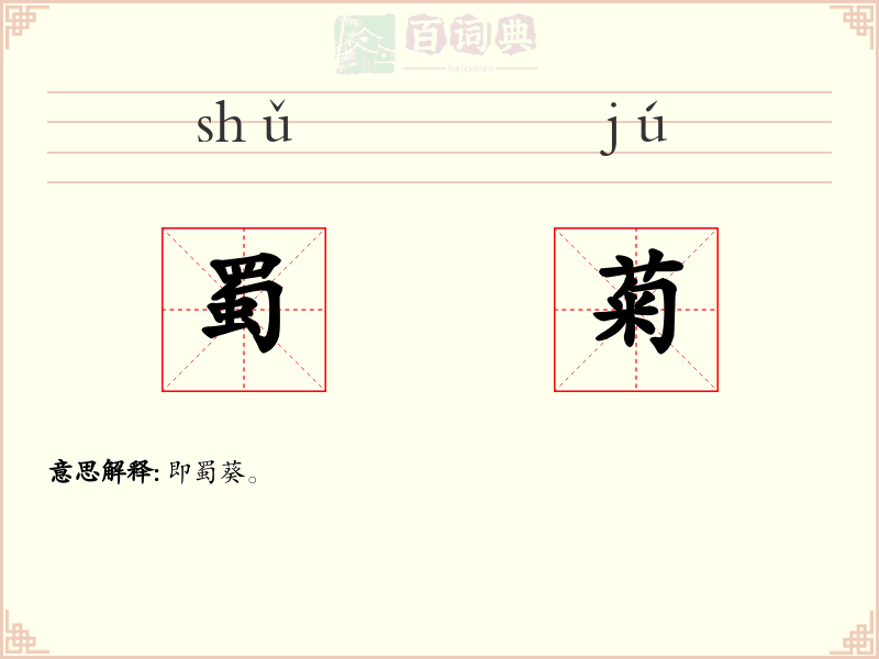 蜀菊