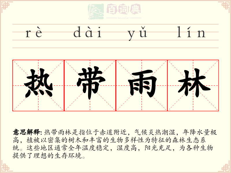 热带雨林