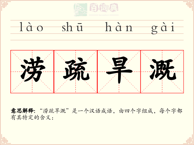 涝疏旱溉