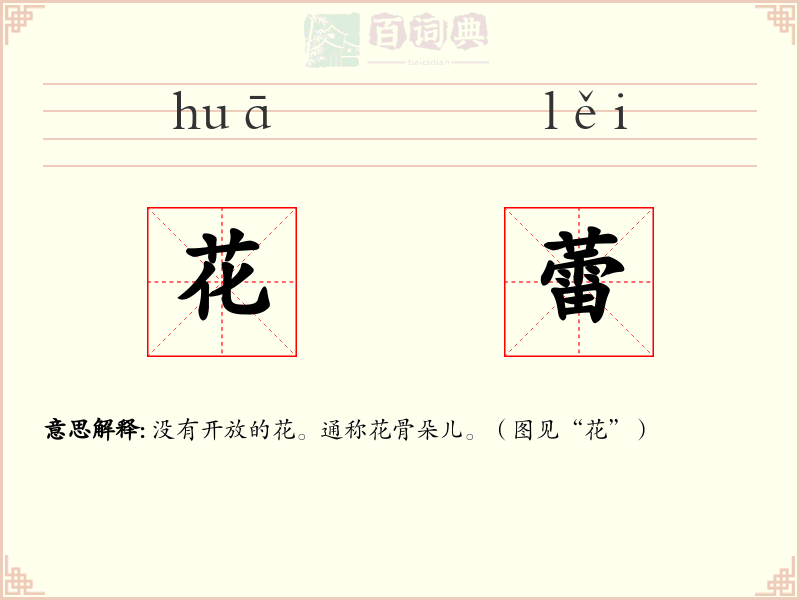 花蕾