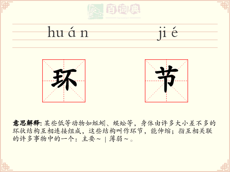 环节