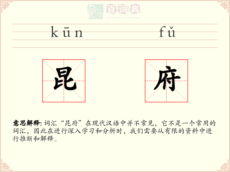 昆府
