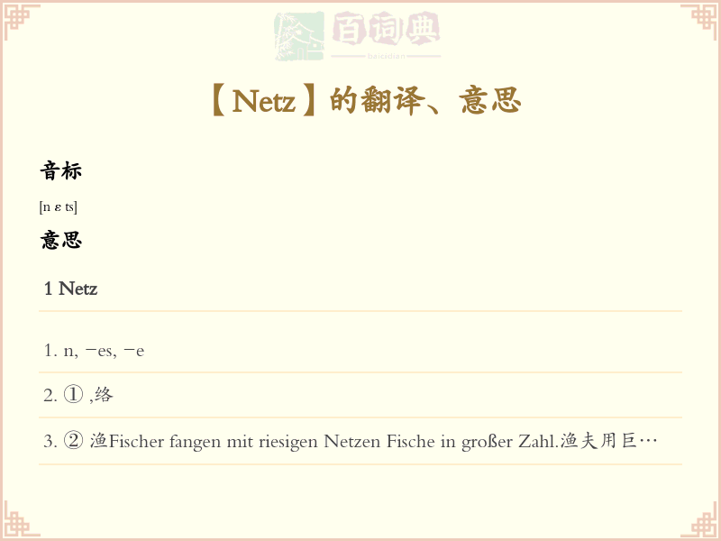 Netz