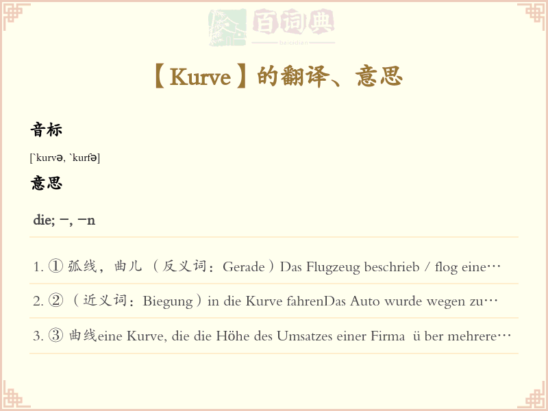 Kurve