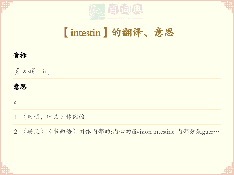 intestin