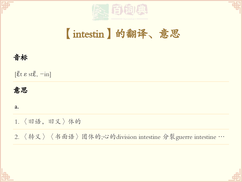 intestin