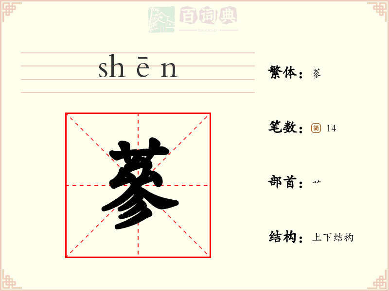 蔘