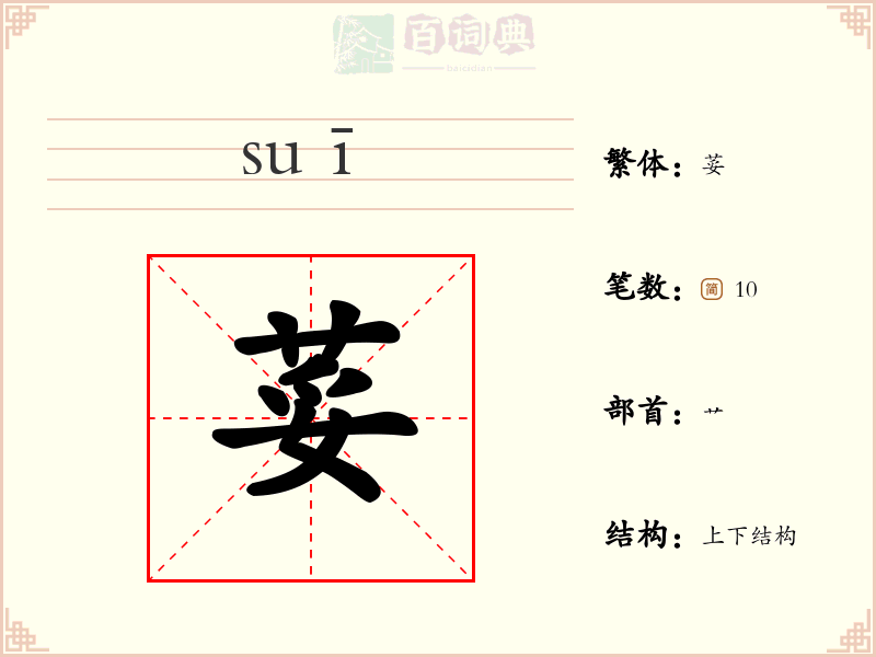 荽