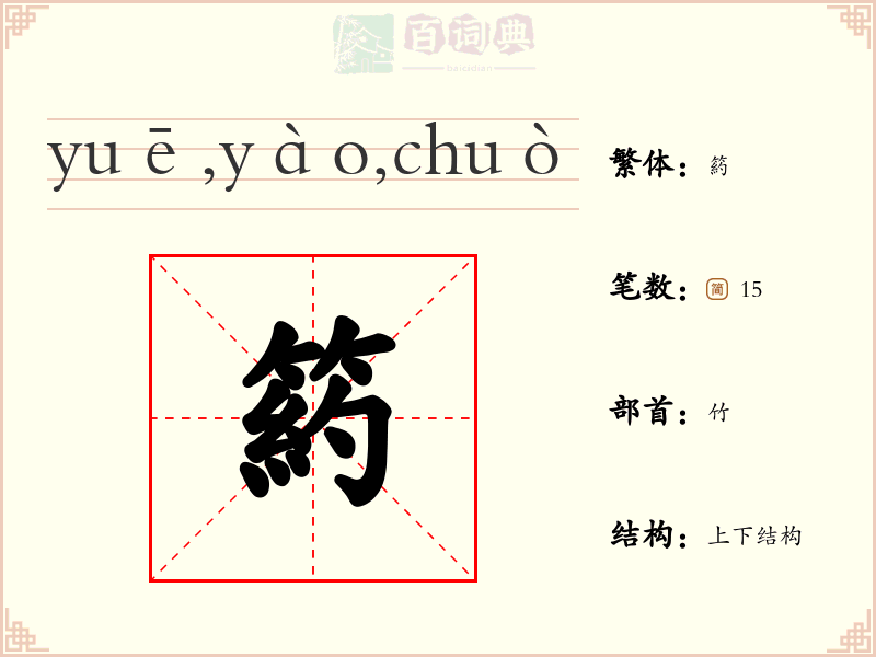 箹