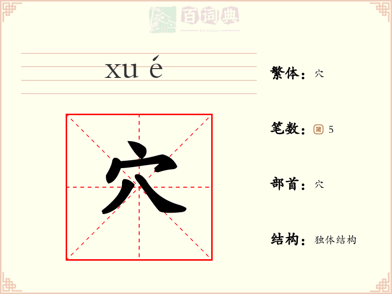 穴