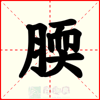 腝
