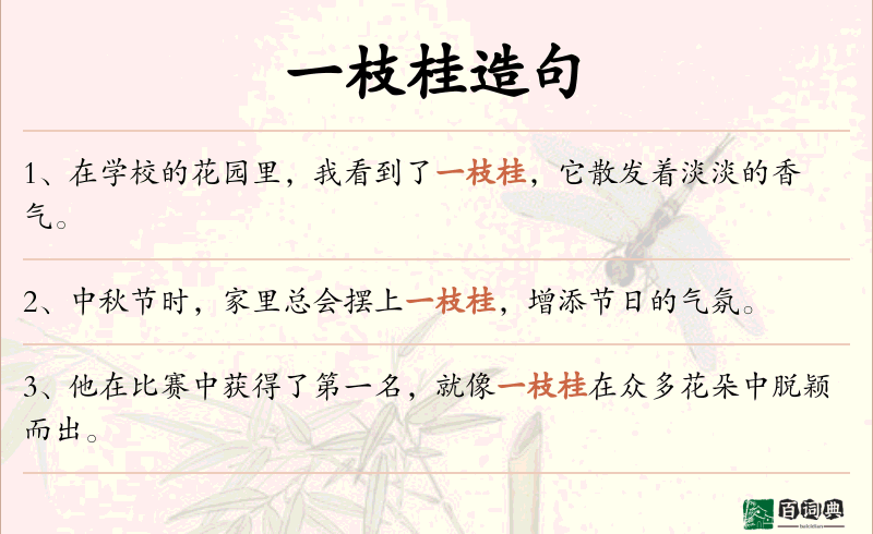 一枝桂