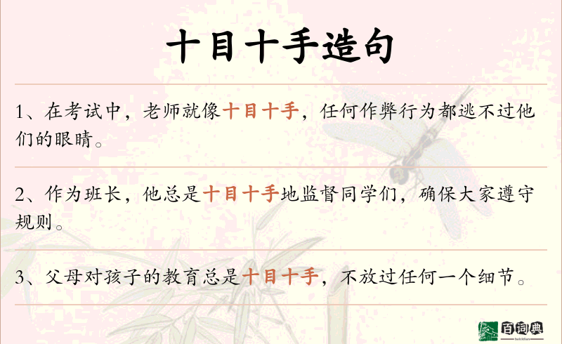十目十手