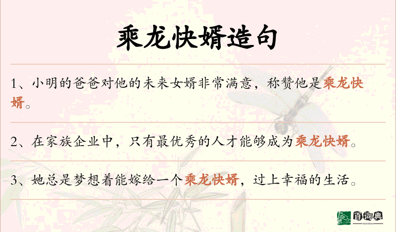 乘龙快婿