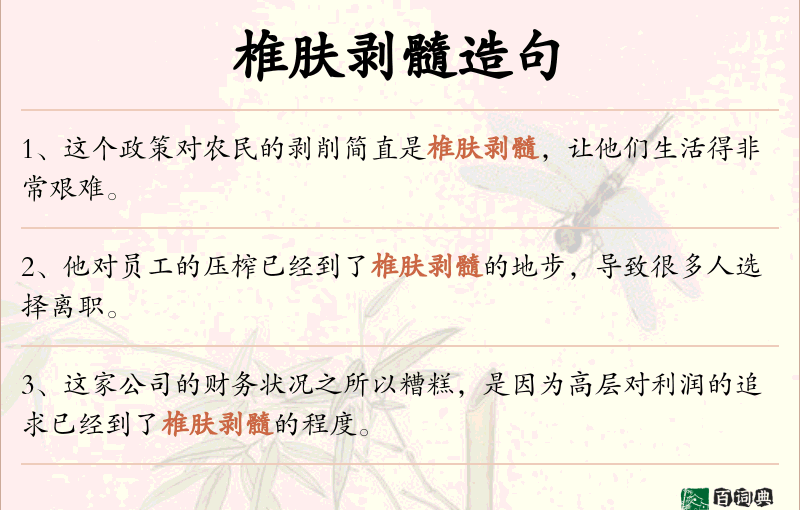 椎肤剥髓