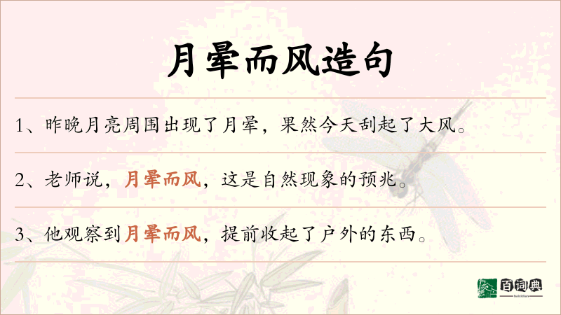 月晕而风