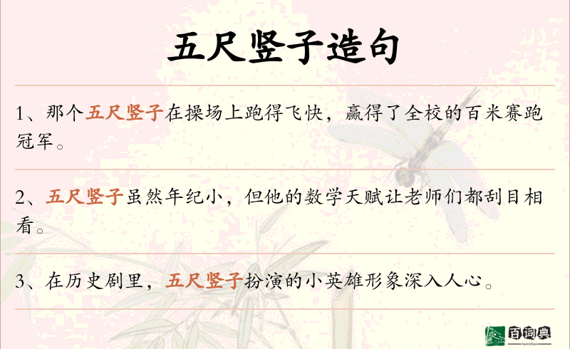 五尺竖子