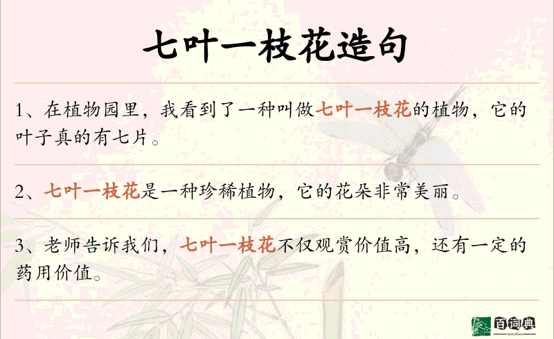 七叶一枝花