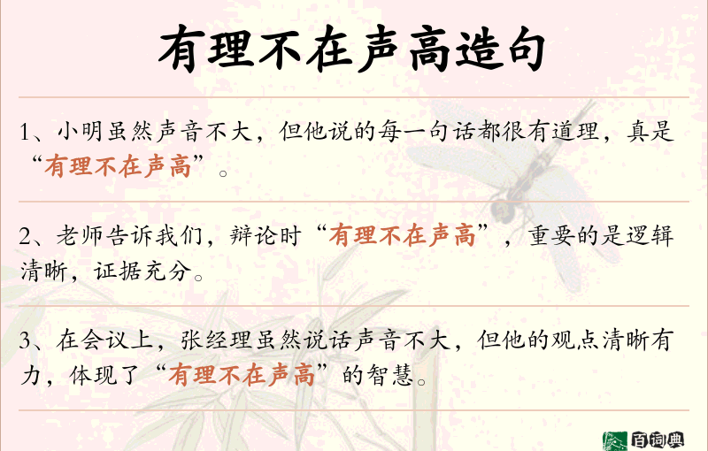 有理不在声高