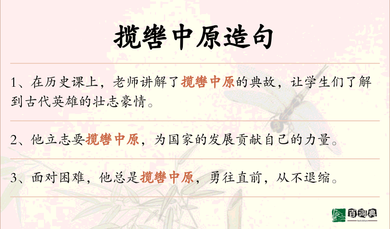 揽辔中原