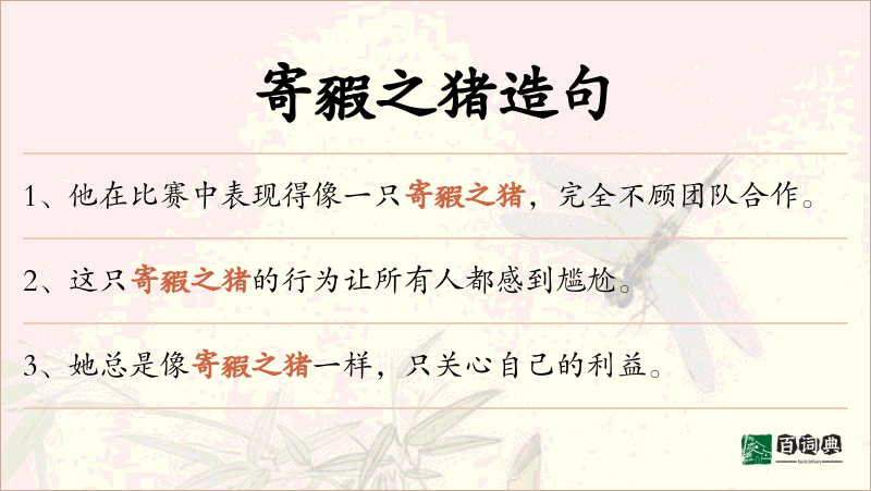 寄豭之猪