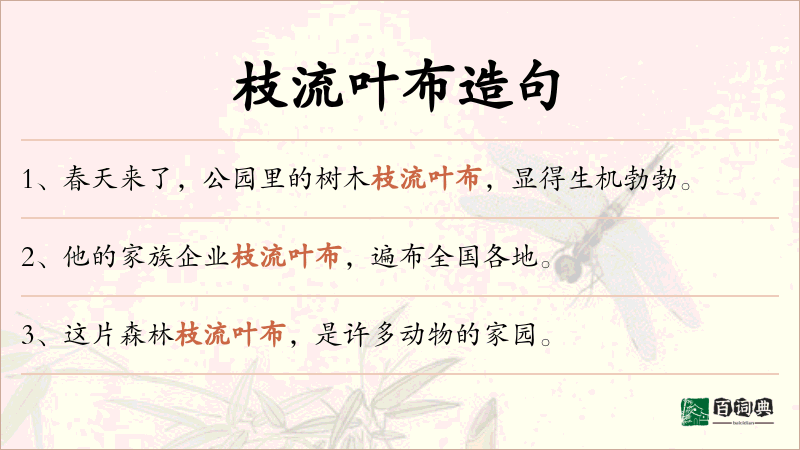 枝流叶布