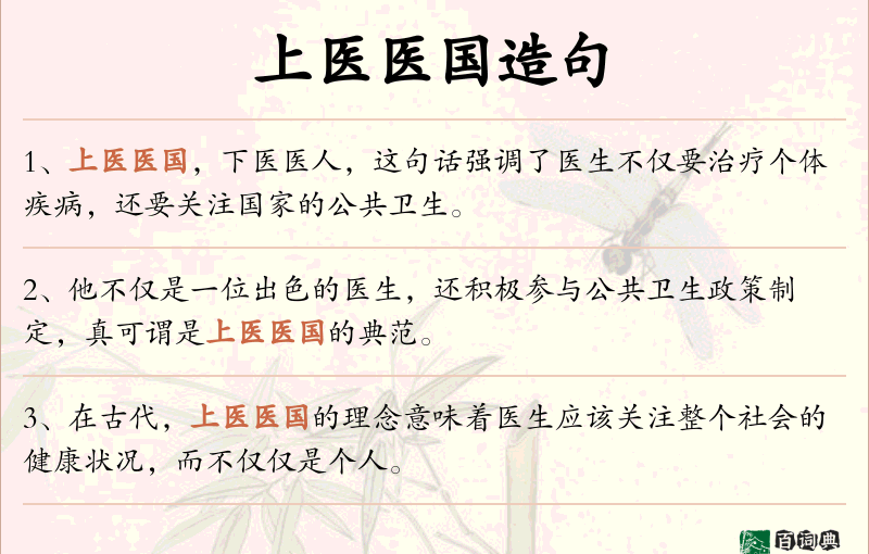 上医医国