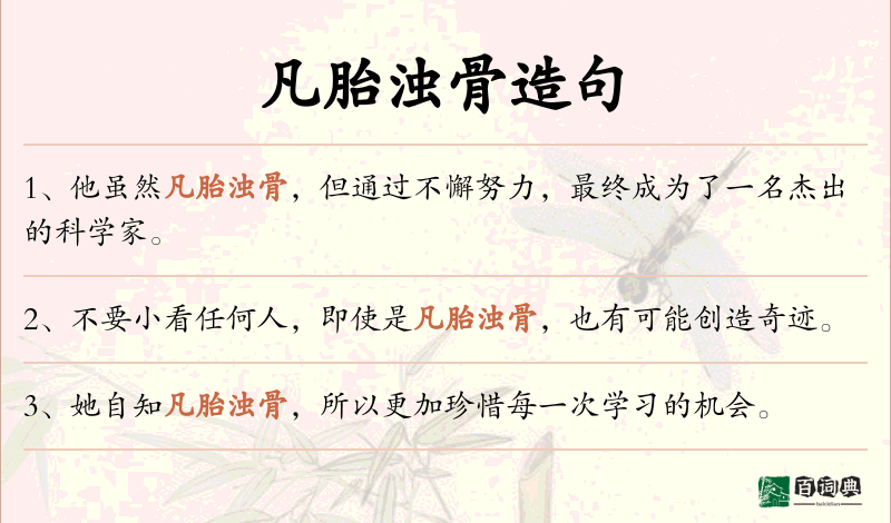 凡胎浊骨