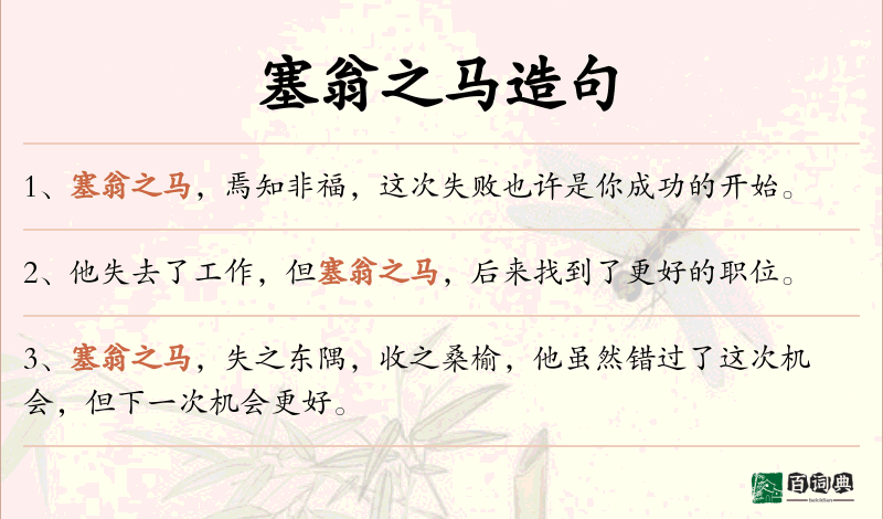 塞翁之马