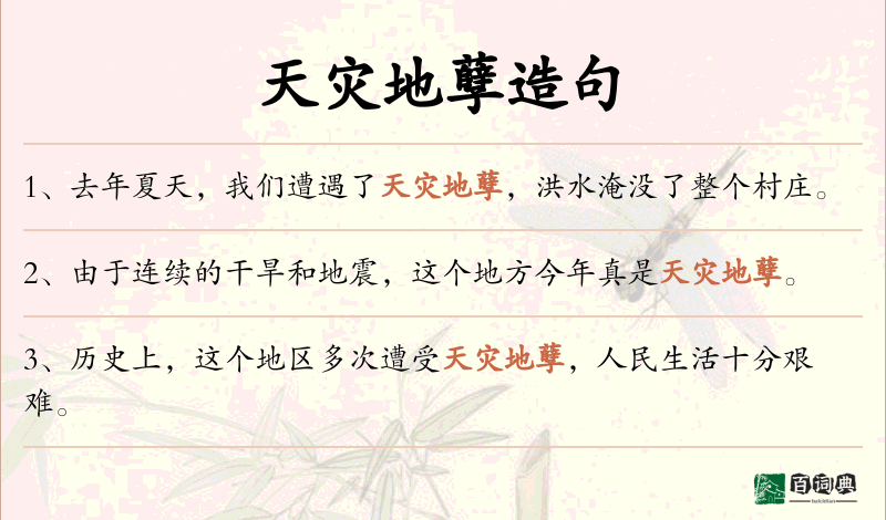 天灾地孽