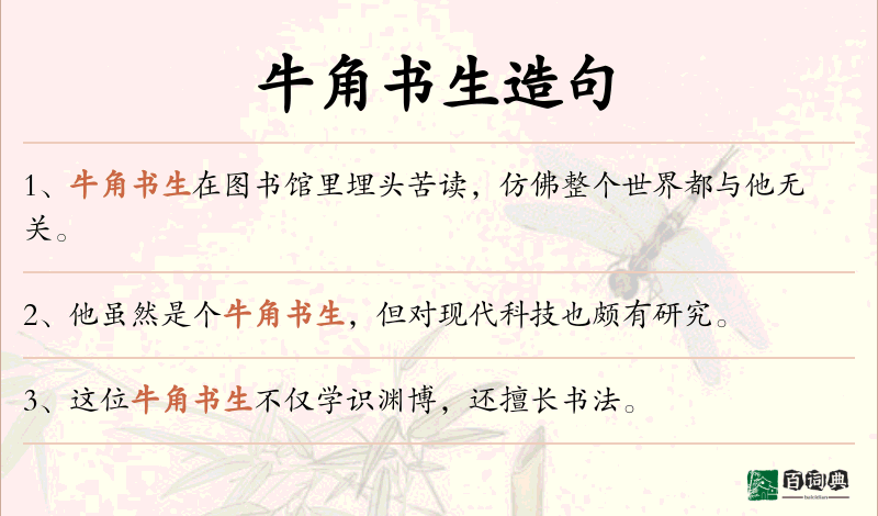 牛角书生