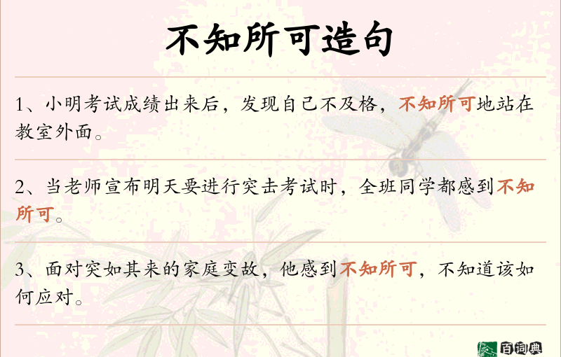 不知所可