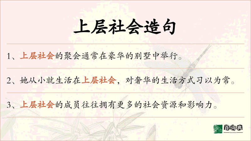 上层社会