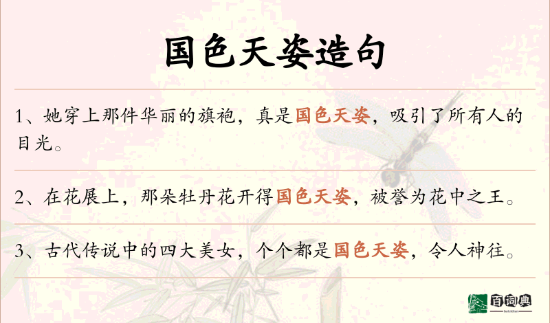 国色天姿