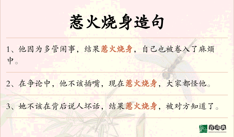 惹火烧身