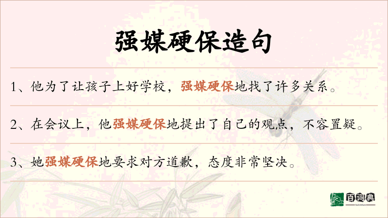 强媒硬保