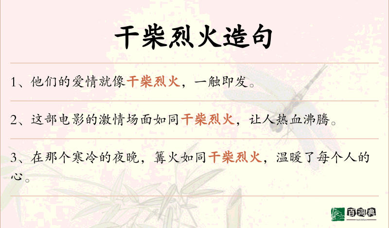 干柴烈火