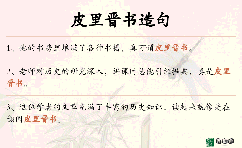 皮里晋书
