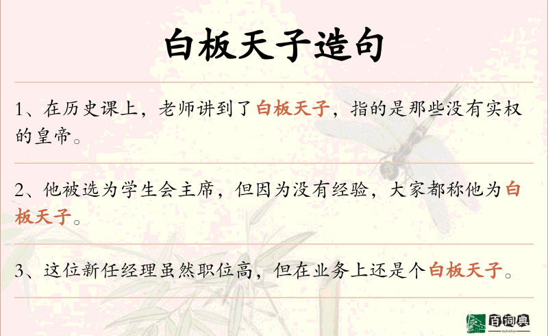 白板天子