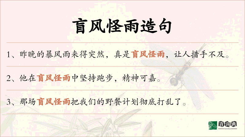 盲风怪雨