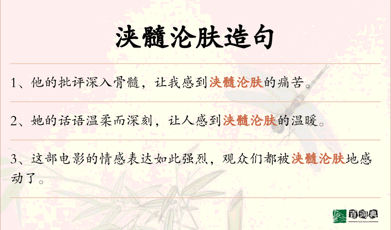 浃髓沦肤