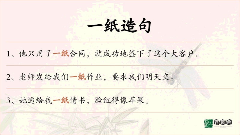 一纸