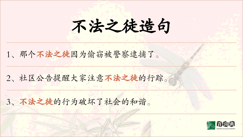 不法之徒
