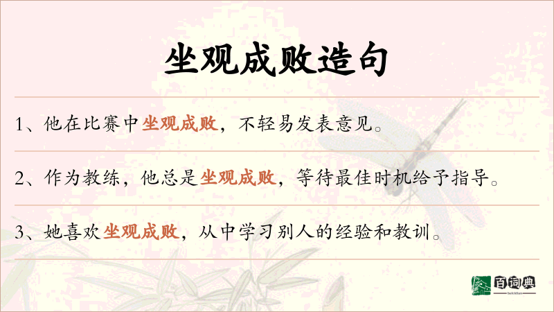坐观成败