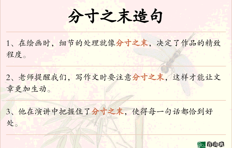 分寸之末
