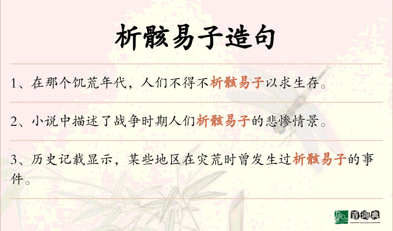 析骸易子