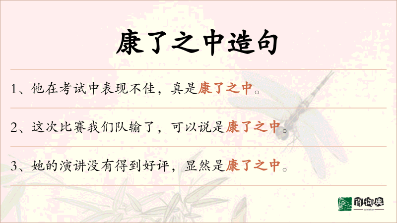康了之中